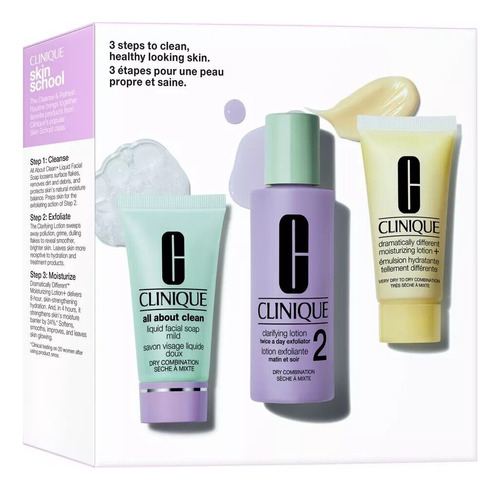 Clinique 3 Pasos Mini Kit  Skin Care