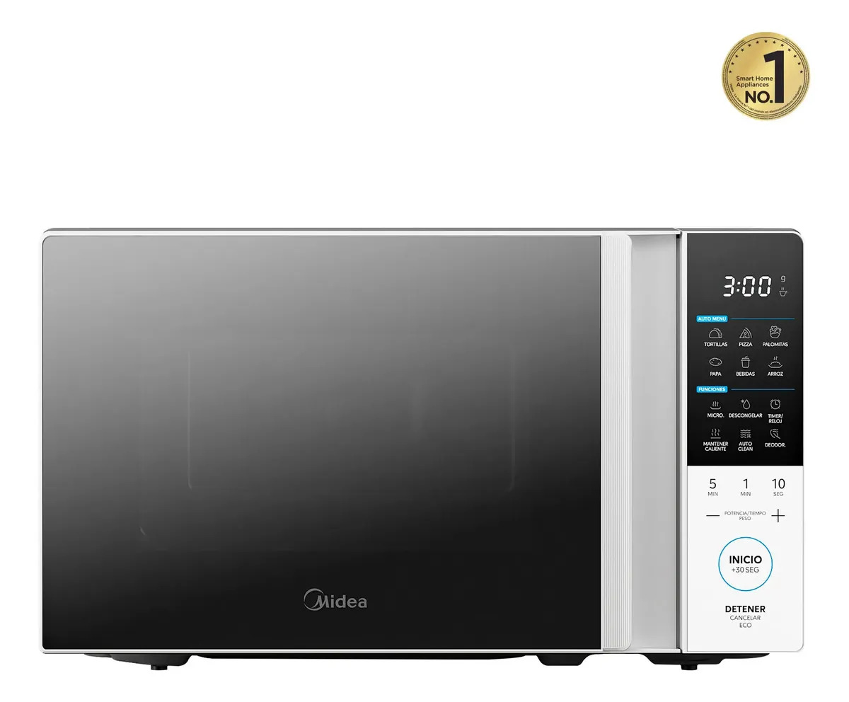Horno De Microondas Midea 0.7 Pies Tastexpress Blanco