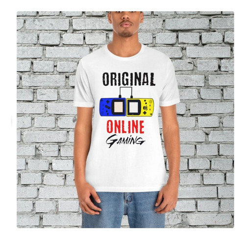 Polera Unisex Gamer Game Original Online Algodon Estampado