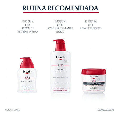 Eucerin Ph5 Syndet Gel Piel Sensible 400ml