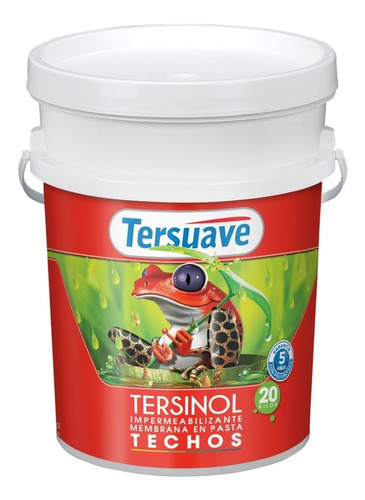 Tersinol Techos Membrana Liquida Poliuretanica Tersuave 20kg