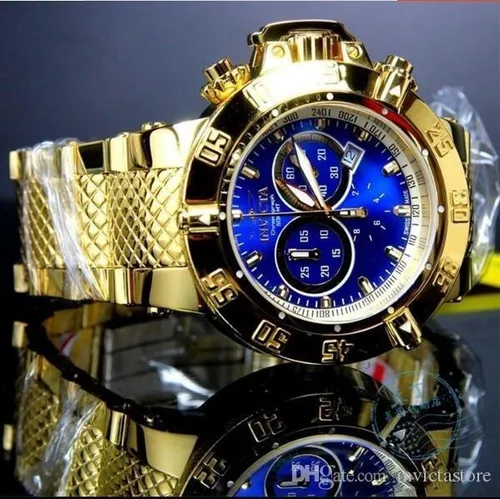 Bluebell krigsskib Galaxy Relogio Masculino Invicta Subaqua Noma Iii Dourado 14501