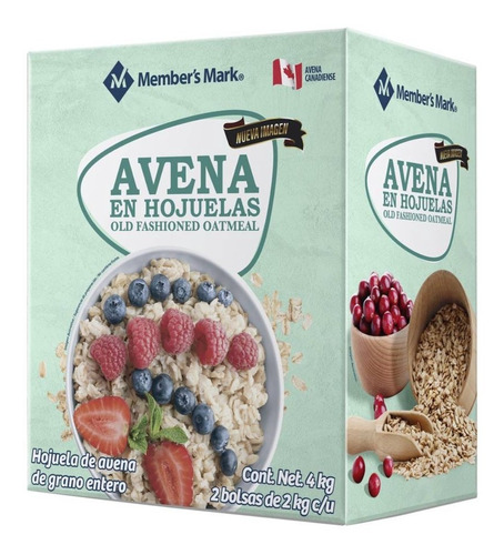 Avena Member's Mark Old Fashioned De 4 Kg