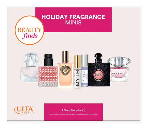 Set De 7 Perfumes Minis Ulta Beauty Holiday Fragance Minis