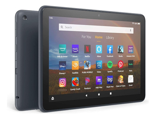 Tablet Fire Hd 8, Pantalla Hd De 8 Pulgadas, 32 Gb, Negro 