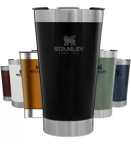 Copo Stanley Com Tampa Branco Polar Aço Inox 473ml