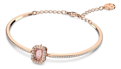 Swaro Pulsera Pulseira Una Com Acabamento Em Tom Ouro Rosa