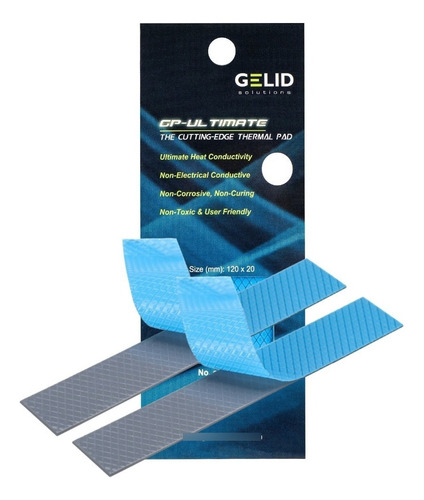 Gelid TP-VP04-R-C Gris 2 Unidades