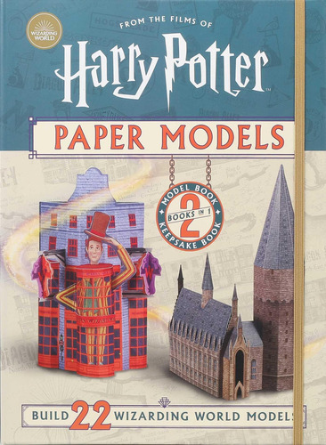 Harry Potter Paper Models, De Squier, Moira. Editorial Thunder Bay Press, Tapa Blanda En Inglés