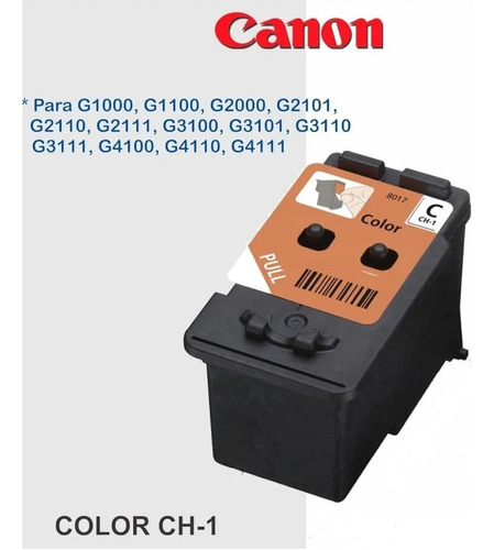 Cabezal Canon Ch-1 Color G4110 G2110 G3101 G2110 G3110 G2100