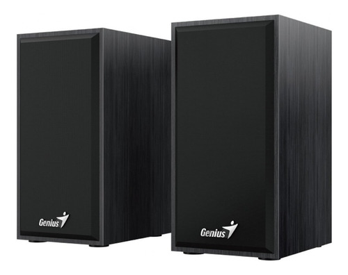 Imagen 5 de 7 de Parlantes Genius Sp Hf180 De Madera Stereo Usb + Jack 3.5mm