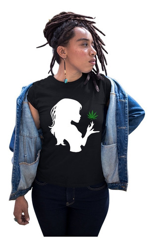 Camisetas Con Silueta Dama Rastafari Tela Fresca 
