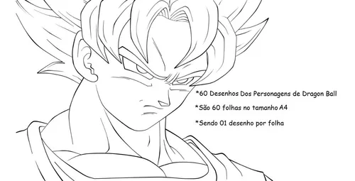 Desenhos para Pintar Dragon Ball Z 30