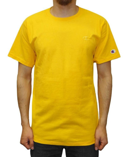 Camiseta Champion T0223 Para Hombre-amarillo