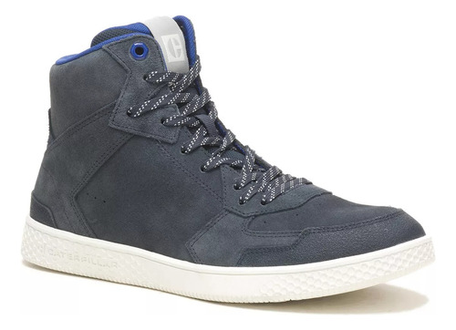 Zapatilla Cat Pause Sport Mid Azul Hombre