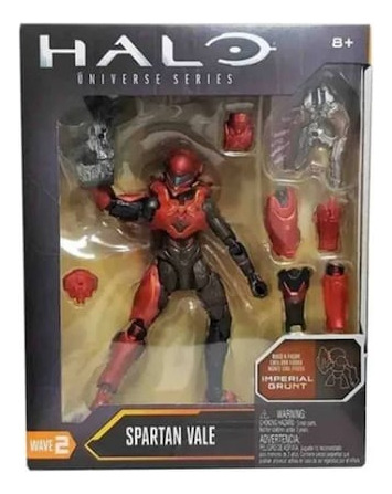 Spartan Vale Halo Universe Series Mattel Figura