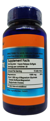 Bisglicinato De Magnesio Capsul
