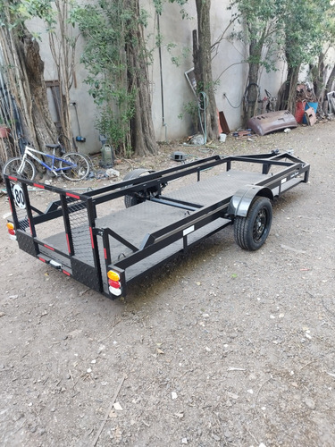 Trailer Doble Facundo  Cuatris,motos,utv,  Stock Permanente