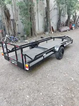 Comprar Trailer Doble Facundo  Cuatris,motos,utv,  Stock Permanente