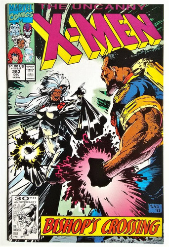 Uncanny X-men 283 Marvel Comics 1a Aparicion Completa Bishop