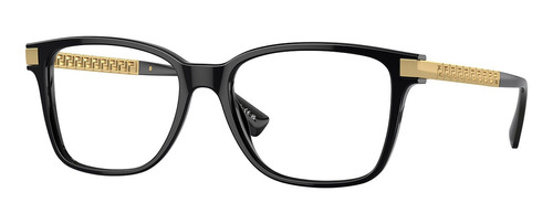 Lentes Versace Ve3340u Gb1 Negro Oftalmico Original Nuevo