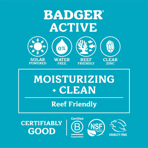 Protector Solar En Barra Badger Face Spf 35 19 Ml 97% Orgáni