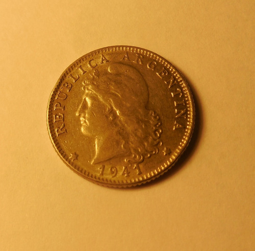 Moneda 20 Centavos. Argentina, 1941