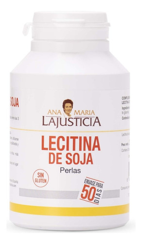 Lecitina De Soja 300 Ana Maria Lajusticia 300 Perlas