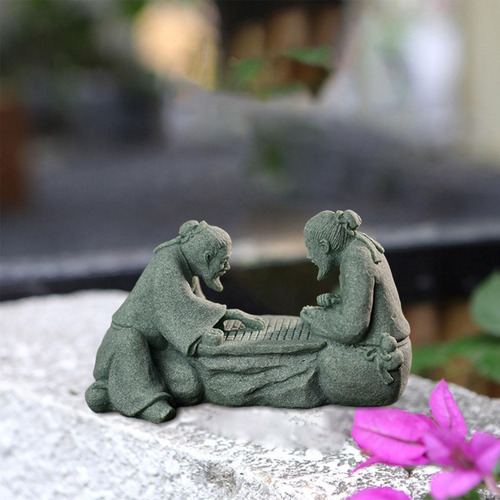 Escultura De Jardín De Piedra Arenisca Hecha A Estilo C