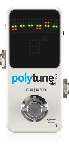 Pedal Afinador Tc Electronic Polytune 3 Mini - Polifónico