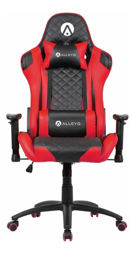 Silla Sillon Gamer Butaca Alley G Black Ag41 Rhodes Oficina Color Negro