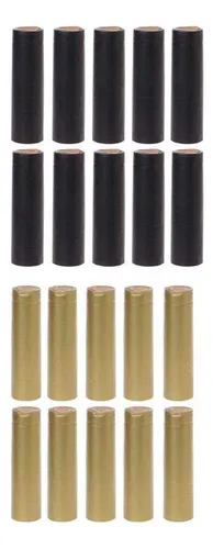 Extremos De La Cubierta De Las Láminas 30 Mm De Oro Negro