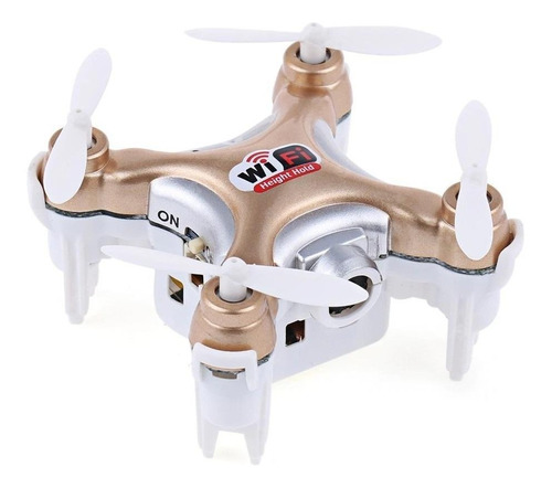 Drone Cheerson CX-10WD-TX com câmera SD dourado 1 bateria