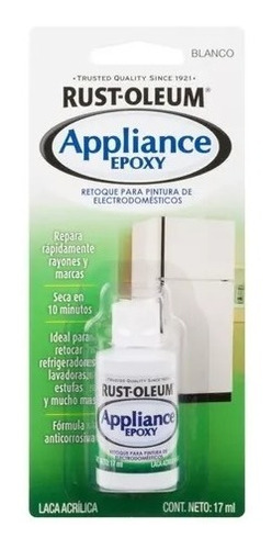 Retoque Pintura Epoxy Blanco Brillante Rust Oleum X 17 Ml.