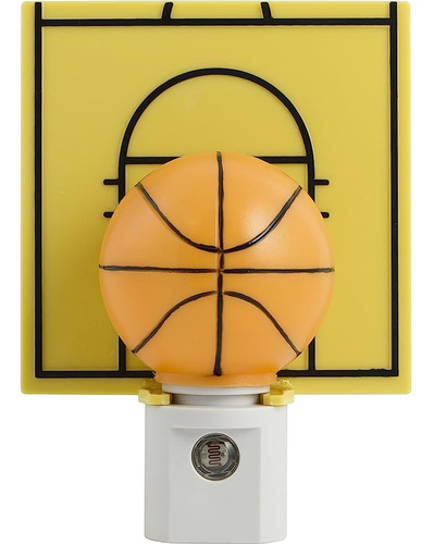 Jasco 13366 Luz De Noche Con Led Sports Shade Basketball Aut