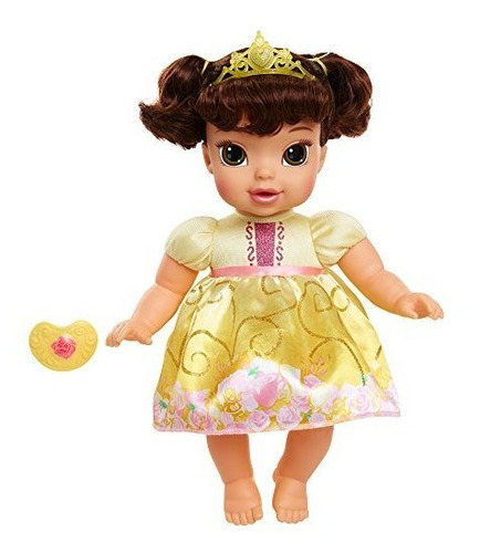 Disney Princess Deluxe Baby Belle Doll Con Chupete De Juguet