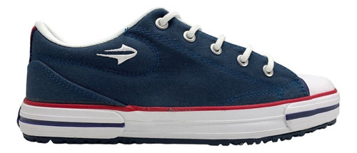 Imagen 2 de 5 de Zapatillas Topper Nova Low Azul De Lona Reforzadas