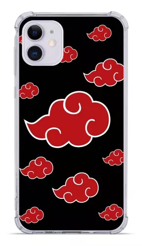 Capinha para celular Naruto - Nuvens Akatsuki Clean