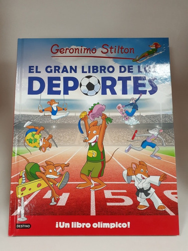 Libro.  El Gran Libro De Los Deportes - Geronimo Stilton. 