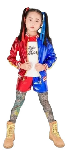 Harley Quinn - Disfraz Infantil S Incluye Peluca Cd: 22029
