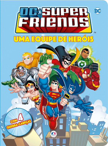 DC Super Friends - Uma equipe de heróis, de Ciranda Cultural. Ciranda Cultural Editora E Distribuidora Ltda., capa dura em português, 2018