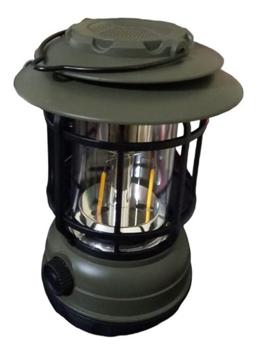 Lámpara De Campamento Con Bocina Bluetooth Pesca Picnic