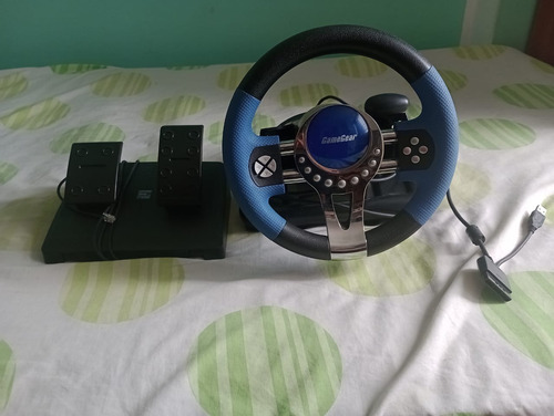 Timon Game Gear Con Pedal Para Ps2, Ps3 Y Pc
