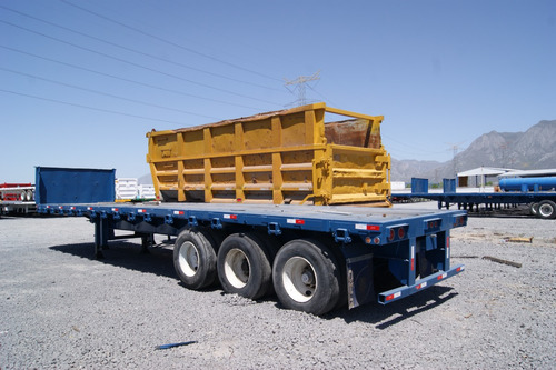 Remolque Plataforma Usada 40 Pies 2 Y 3 Ejes Marca Atro