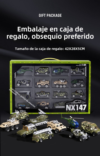 Set De 15 Autos De Juguete Policía Scooter De Aleación