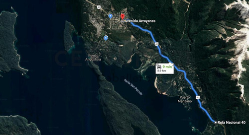 Imagen 6 de 30 de Exclusivo Lote 5018 M2 Con Costa Lago Nahuel Huapi, V. La Angostura,apto 3 Uf