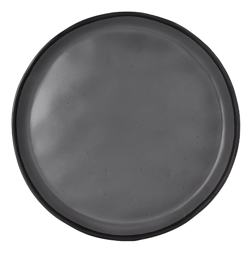 Juego 6 Platos Trinche Hygge 21 Cm Melamina Gray Távola
