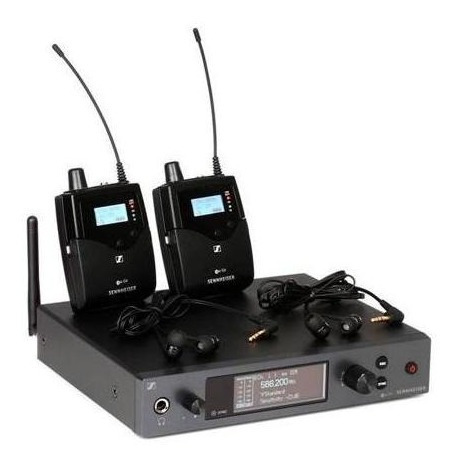 In Ear Sennheiser Ew Iem Twin G4 De Monitor Sem Fio Duplo