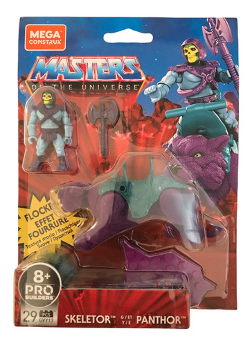 Skeletor Y Panthor Motu Mega Construx 29pz Gvy17 Pantor (Usado)