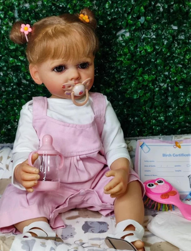 Bebe Reborn Original Vinilo Completo Isabela Doll